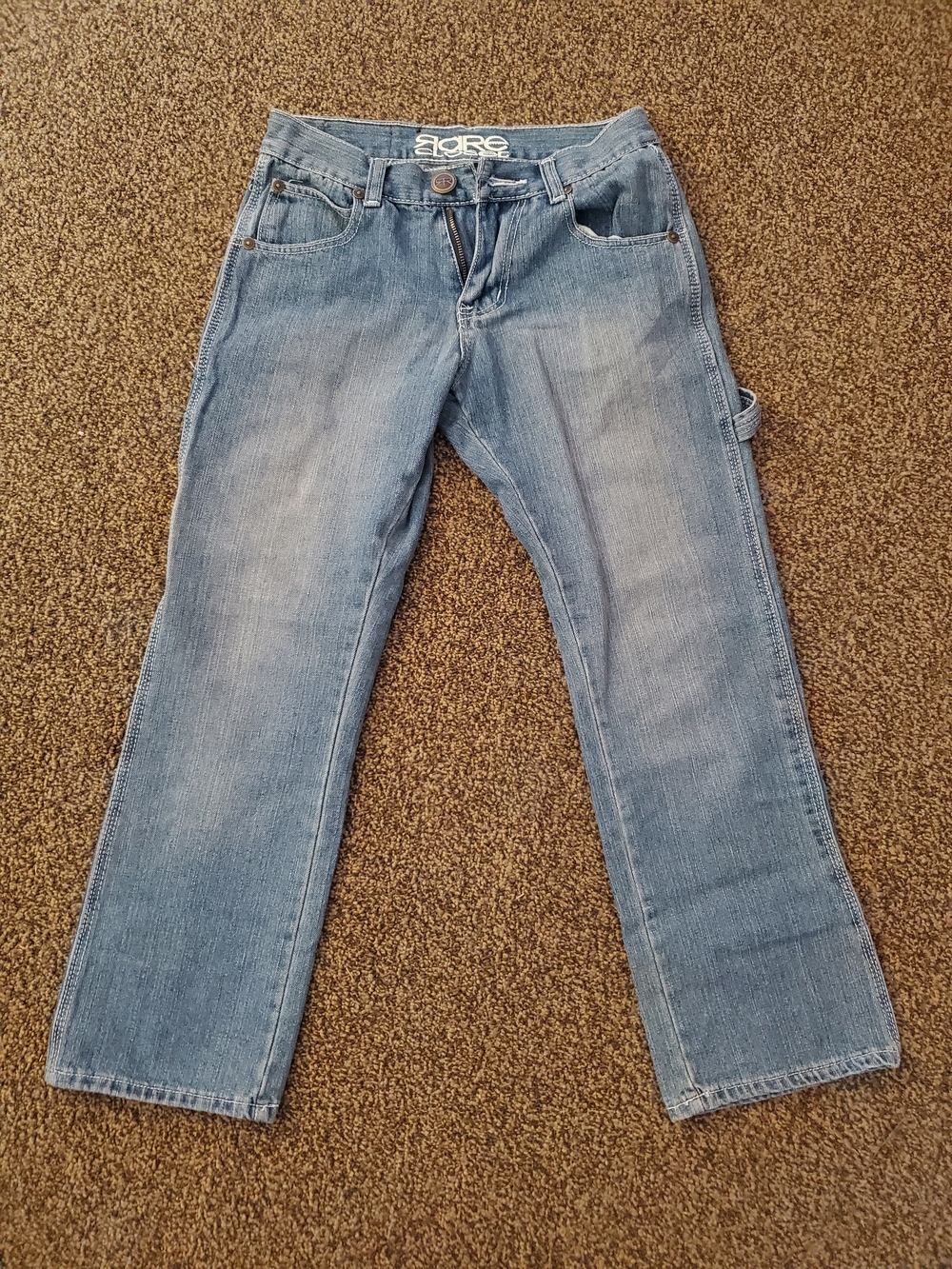 Rare Closet Light Wash Carpenter Jeans